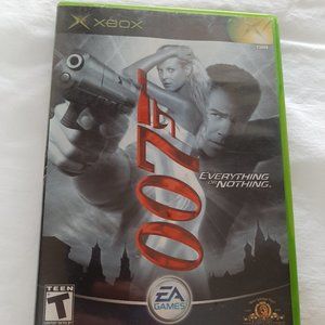 007 Everything or Nothing Xbox Original game